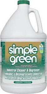 DESCRIPTION: (1) INDUSTRIAL CLEANER AND DGEREASER BRAND/MODEL: SIMPLE GREEN SIZE: 1 GALLON RETAIL$: $22.79 EA QTY: 1