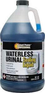 DESCRIPTION: (1) WATERLESS URINAL SEALING LIQUID BRAND/MODEL: INSTANT POWER PROFESSIONAL SIZE: 1 GALLON RETAIL$: $70.26 EA QTY: 1