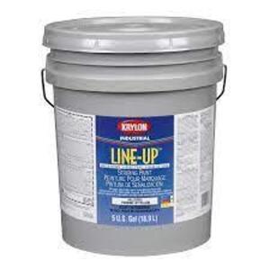 DESCRIPTION: (1) LINE UP PAINT BRAND/MODEL: KRYLON #K41132920 INFORMATION: YELLO SIZE: 5 GALLON RETAIL$: $146.80 EA QTY: 1