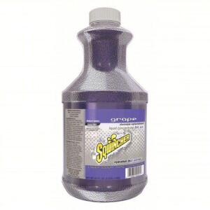 DESCRIPTION: (6) SPORTS DRINK MIX LIQUID CONCENTRATE BRAND/MODEL: SQWINCHER #1UFH5 INFORMATION: GRAPE SIZE: 64 OZ RETAIL$: $15.30 EA QTY: 6