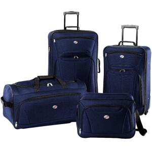 AMERICAN TOURISTER 4PC FIELDBROOK II LUGGAGE SET RETAILS FOR $89.99