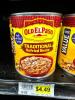 (5)- CANS OF REFRIED BEANS - 3