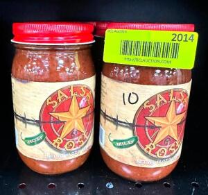 (10)- JARS OF SALSA