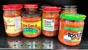 (18)- JARS OF SALSA