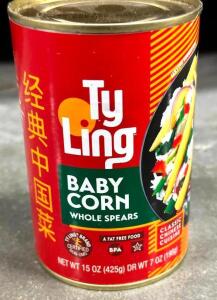 (12)- CANS OF BABY CORN