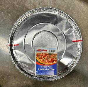 (120)- ALUMINUM PIZZA PANS