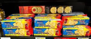 (25)- PACKS OF CRACKERS