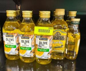 (18)- BOTTLES OF OLIVE OIL