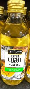 (20)- BOTTLES OF EXTRA LIGHT OLIVE OIL