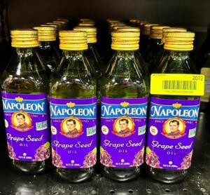 (28)- BOTTLES OF GRAPE SEED OIL