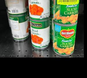 (24)- CANS OF CARROTS