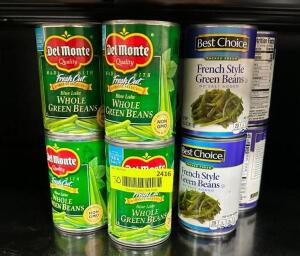 (30)- CANS OF GREEN BEANS