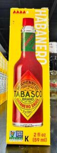 (8)- BOTTLES OF TABASCO SAUCE