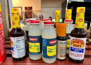 (12)- BOTTLES OF ASSORTED SAUCES