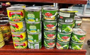 (30)- ASSORTED CANNED GOODS