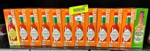 (24)- BOTTLES OF TABASCO SAUCE