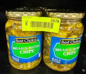 (8)- BREAD & BUTTER PICKLES