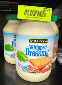 (9)- WHIPPED DRESSING