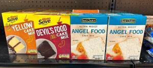 (24)- ASSORTED CAKE MIXES