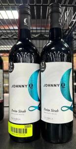 (2) BOTTLES OF JOHNNY Q PETTIE SIRAH