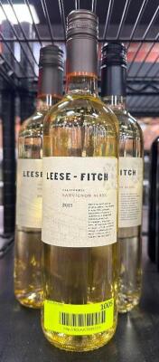 (3) BOTTLES OF LEESE - FITCH SAUVIGNON BLANC