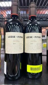 (7) BOTTLES OF LEESE - CALIFORNIA ZINFANDEL 2017