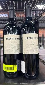 (6) BOTTLES OF LEESE - CALIFORNIA RED BLEND 2018