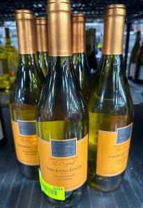 (5) BOTTLES OF SMOKING LOON CHARDONNAY 2020