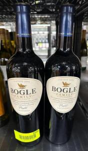 (2) BOTTLES OF BOGLE FAMILY MERLOT