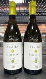 (3) BOTTLES OF PELTIER CHARDONNAY 2022