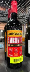 (2) BOTTLES OF SANTODENO SANGIOVESE WINE