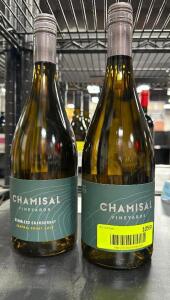 (2) BOTTLES OF CHAMISAL CHARDONNAY 2018