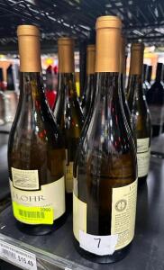 (7) BOTTLES OF J. LOHR CHARDONAY 2020