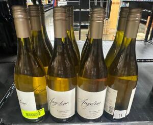 (11) BOTTLES OF ANGELINE 2020 CHARDONNAY