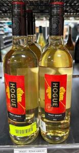 (5) BOTTLES OF HOGUE PINOT GRIGIO