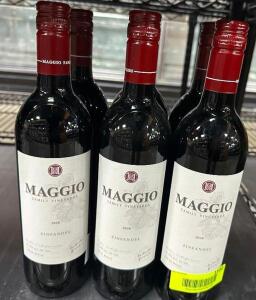 (6) BOTTLES OF MAGGIO 2020 ZINFANDEL