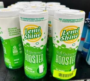 (10) BOTTLES OF LEMI SHINE BOOSTER DETERGENT