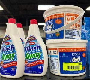 (5) ASSORTED CONTAINERS OF DETERGENT AND CLEANER