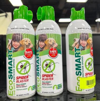 (3) BOTTLES OF ECO SMART SPIDER BLASTER