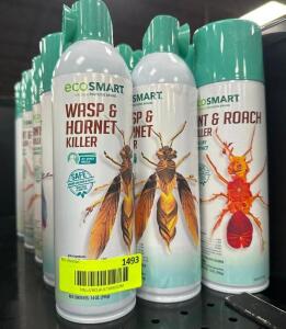 (15) CANS OF ECOSMART WASP AND HORNET KILLER