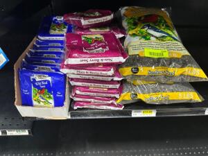 (28) ASSORTED BAGS AND PACKS OF BIRD SEED