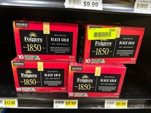 (8) BOXES OF FOLGERS K CUPS