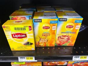 (9) ASSORTED BOXES OF LIPTON TEA