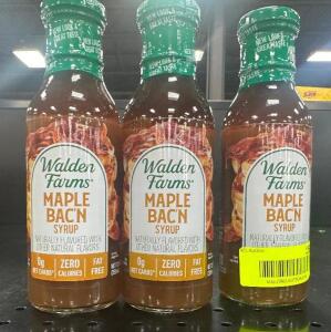 (3) BOTTLES OF BACON FLAVORED SYRUP