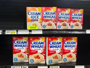 (32) BOXES OF CREAM OF WHEAT