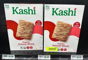 (8) BOXES OF KASHI CEREAL.