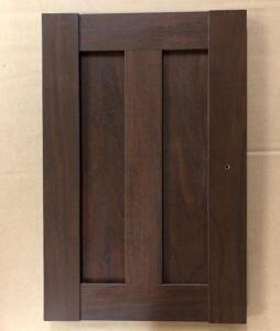 (16) Walnut Cabinet Doors