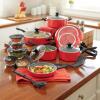 23-Piece Ginnys Cookware Set - Red