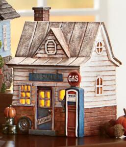 Lit Harvest Village - Gas Station