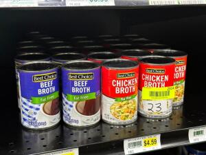 (23) - PC. SET OF CANNED SOUP